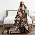 thumbnail image 6 of Jake Gyllenhaal Blanket Soft and Warm Lightweight Fluffy Throws Blankets Rug Carpet Gift for Beach Yoga Bedroom Living Room Decoration Sofa Camping Trip Dorm Decor All Season, 6 of 6