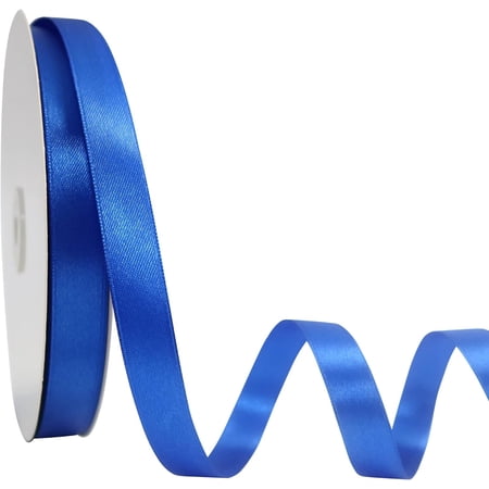 3/8 inch Wide 100 Yards Double Face Royal Blue Satin Ribbon Fabric Ribbon for Gift Wrapping Very Suitable for Weddings Decoration Bouquet Balloons Arts Craft Sewing Hair Bow Invitation 3/8 inch Wide 100 Yards Double Face Royal Blue Satin Ribbon Fabric Ribbon for Gift Wrapping Very Suitable for Weddings Decoration Bouquet Balloons Arts Craft Sewing Hair Bow Invitation