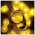 thumbnail image 3 of braveheart 20 LED Yellow Lemon Light Strings Warm Decorative Interior Light Strings for Wedding Party Bedroom, 3 of 6