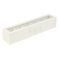 thumbnail image 4 of 6 Compartment Design Wooden Tea Storage Box, Retro Style, Transparent Acrylic Panel for Home Storage, 4 of 8
