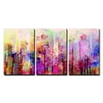 thumbnail image 2 of wall26 Canvas Print Wall Art Set Rainbow Splash Watercolor Explosion Abstract Shapes Illustrations Modern Art Minimalist Colorful Multicolor Ultra for Living Room, Bedroom, Office - 16"x24", 2 of 4