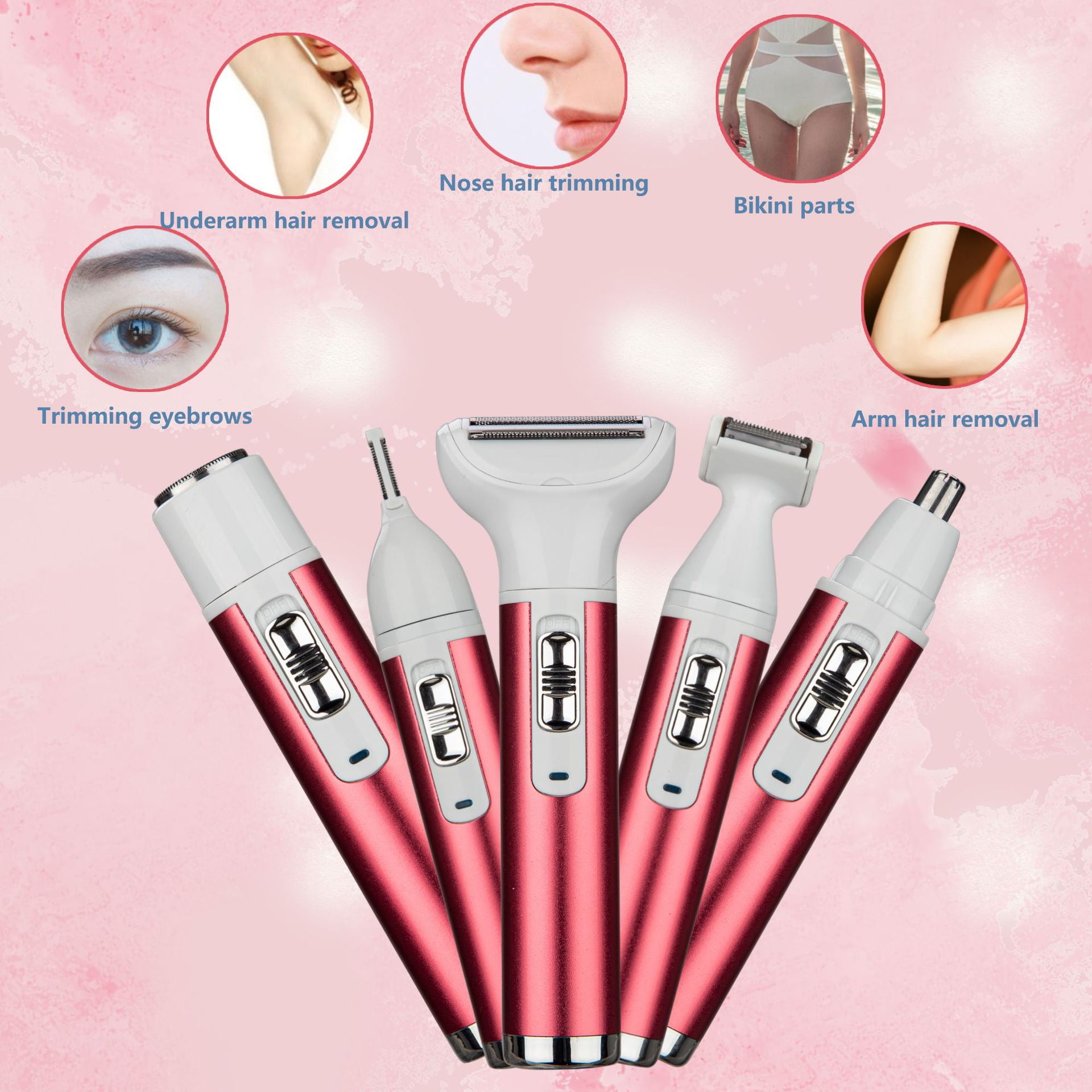 Electric Epilator Private Part Shaving Instrument Armpit Pubic Hair