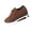 Brown, variant on IEMIEMIEM Women's Suede Casual Slip on Loafers with Zip Detail and Rocking Sole for Comfortable Everyday Wear in Fall Season 6 wide