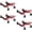 Red, variant on Wheel Dolly Set (4), 1500 lb Mechanical Tire Skates with Steel Twin Rollers and Foot Pedal for Transport and Garage Work