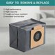 thumbnail image 4 of 4PCS Dust Bags for Clean X8 Pro Self-Empty Station Robot Vacuum Cleaning Replacement Spare Parts Trash Bag, 4 of 5