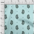 thumbnail image 1 of oneOone Viscose Chiffon Fabric Paisley Block Print Fabric BTY 42 Inch Wide, 1 of 4