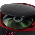thumbnail image 4 of Jensen CD-475R Reproductor de CD estéreo deportivo portátil con radio AM/FM y entrada de línea auxiliar y conector para auriculares (rojo), 4 of 5