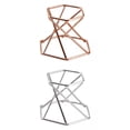 thumbnail image 1 of Paquete de 2 Soportes de Caballete de Metal para Piedras Minerales, 1 of 9