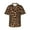 Black1, variant on Cool Cheetah Leopard Men'S 3d Print Casual Button Down Shirts, Novelty Hawaiian Short Sleeves Xl
