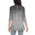 thumbnail image 4 of TIMIFIS Cardigan Léger à Manches Longues Ouvert pour Femmes - Noir - 7 - Automne, 4 of 6