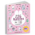 thumbnail image 1 of Libro de pegatinas Cupkin Bunny Life of Cute Bunnies con más de 300 pegatinas, 1 of 7