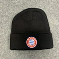 thumbnail image 5 of FC Barcelona Official Knitted Winter Football Cap Cap Navy One Size, 5 of 5