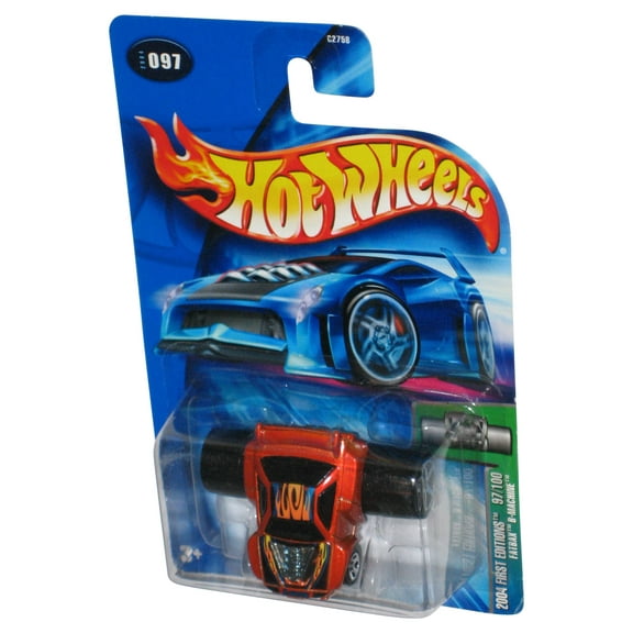 Hot Wheels 2004 First Editions 97/100 Fatbax B-Machine Orange Toy Car #097