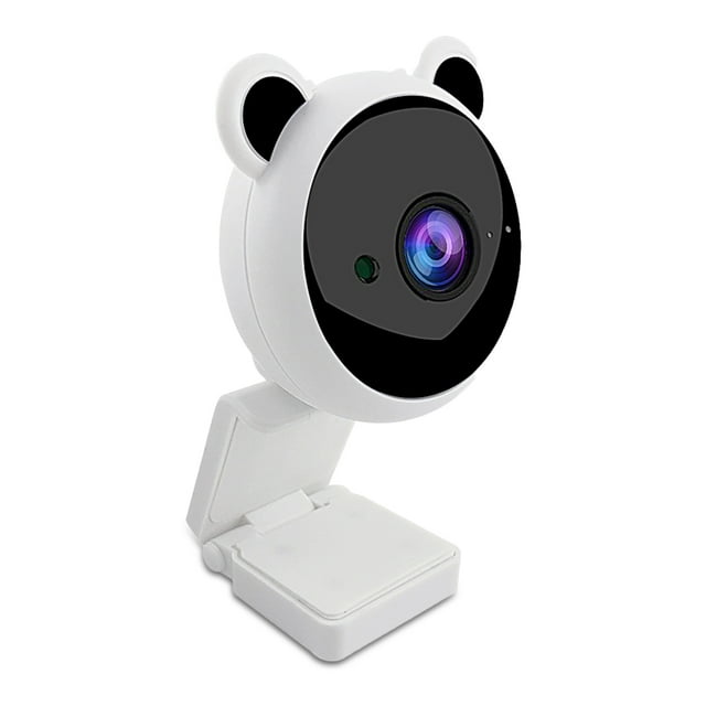Caméra Web Résolution 1080P pour Ordinateur Portable avec Microphone, Réduction du Bruit, Caméra USB, Réseau Domestique, Caméra de Réunion, Fournitures pour PC de Bureau, Blanc