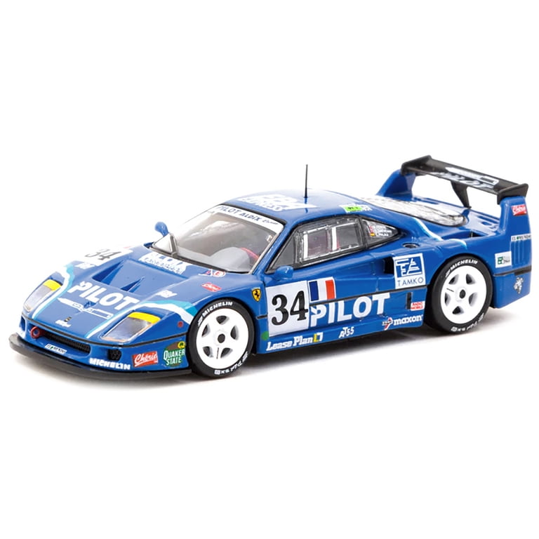 Tarmac Works Ferrari F40 LM 24h of Le Mans 1995 #34 - Walmart.com