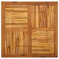 thumbnail image 3 of vidaXL Patio Table 33.5"x33.5"x29.5" Solid Acacia Wood, 3 of 3