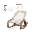 thumbnail image 1 of Evenflo Lyra 2-in-1 Infant to Toddler Rocker (Coastal Coffee), 1 of 8