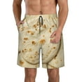 thumbnail image 1 of Fotbe Taco Tortillas Trajes de Baño Estampados para Hombre, Shorts de Verano de Secado Rápido, Ropa de Playa, Bañadores-Large, 1 of 6