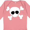 thumbnail image 4 of Inktastic Skull Design Boys or Girls Long Sleeve Baby Bodysuit, 4 of 5