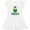 AA-White, variant on Inktastic Irish Grandma Little Leprechaun Girls Toddler Dress