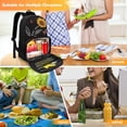 thumbnail image 5 of FOR U DESIGNS Sunflower Horse Backpack Lunch Box for Girls Women Elementary Middle School Daypack with Lunch Bag Cool College Laptop Bookbag Outdoor Travel Backpacks, 5 of 7