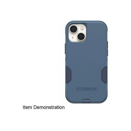 OtterBox Commuter Series Antimicrobial Rock Skip Way (Blue) iPhone 13 mini and iPhone 12 mini Case 77-83448