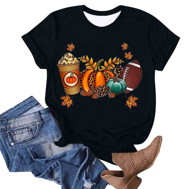 Fiudx Camisas para Mujer Camisa de Pollo de Moda para Mujer Linda Granja Camisetas Mamá Causal Manga Corta Camisetas Tops Blusas