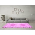 thumbnail image 3 of Ahgly Company Indoor Square Southwestern Pink Country Area Rugs, 7' Square, 3 of 4