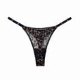 thumbnail image 2 of Seamless Sexy Thong Women Underwear Briefs Panties Zebra Flower Low Rise Luxury Metal Buckle G-String Bikini Girls Female Panty, 2 of 2