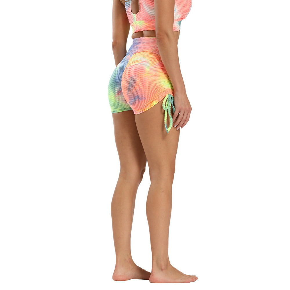 Rainforest Tie Dye Cheeky Bottoms by Lotus Tribe Clothing / Womens