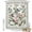White, variant on Shower Curtain Pink Flowers Green Leaves Shower Curtains for Bathroom Decor, Waterproof Polyester Shower Curtain Set with Hooks, Extra Long 72" x 78" Bird Branches Black