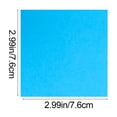 thumbnail image 4 of PSVFUJZ Colorful Square Sticky Notes Pad, 3 Inch Strong Adhesive Memo Notes for Office Home, Bright Paper Reminder Pads for To Do Lists, Planning, Bookmarks and Daily Tasks, 4 of 7