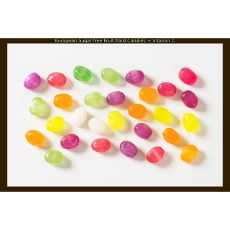 Andy Anand Collection of European Sugar-Free Fruit Hard Candies - Bursting with Flavor and Irresistible Taste - 1 lbs