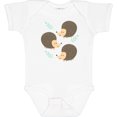 thumbnail image 3 of Inktastic Hedgehog Gifts for Girls Girls Baby Bodysuit, 3 of 5