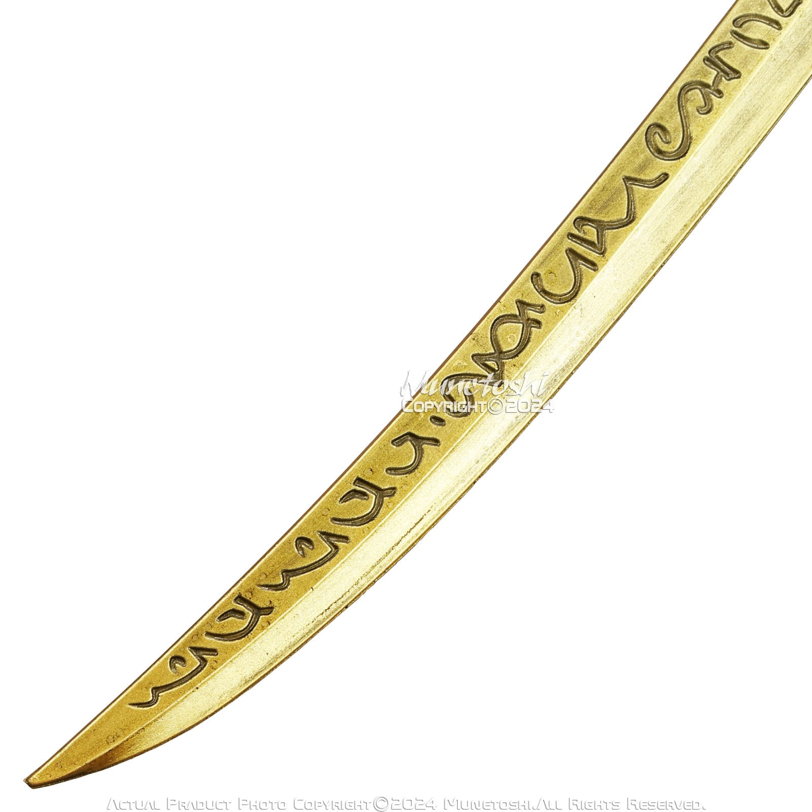 Munetoshi 40" Foam Gold Hand of Malenia Sword Katana Blade Elder Ring Replica Cosplay Costume Prop Anime Game