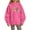 Pink, variant on Coerni School Hoodies for Teen Boys Tween Girls 𝐔niform First Day of School Trendy Preppy Hooded Pullover Graphic Sweatshirts