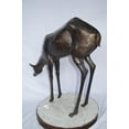 thumbnail image 6 of Nifao Life Size deer bronze statue – Home Decor Sculpture, 33"L x 9"W x 34"H, 6 of 9