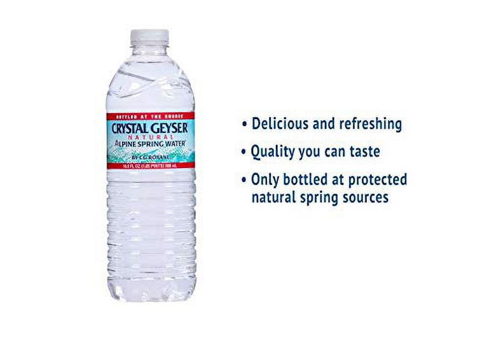 Crystal Geyser Alpine Spring Water, 16.9Z