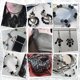 thumbnail image 2 of 765 cuentas redondas de vidrio blancas y negras de 4/6/8/10 mm para manualidades, para pulseras, collares, bisutería, cuentas góticas surtidas al por mayor., 2 of 5