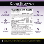 Carb Stopper Extreme (5 Pack) Carbohydrate Blocker for Weight Loss, 60 Caps Each