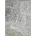 thumbnail image 5 of 3' X 5' Silver Gray And Taupe Abstract Washable Indoor Outdoor Area Rug, 5 of 5