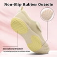 thumbnail image 4 of JOINFREE Women's Slippers Wide Adjustable Non-Slip House Shoes Indoor Outdoor, 4 of 7