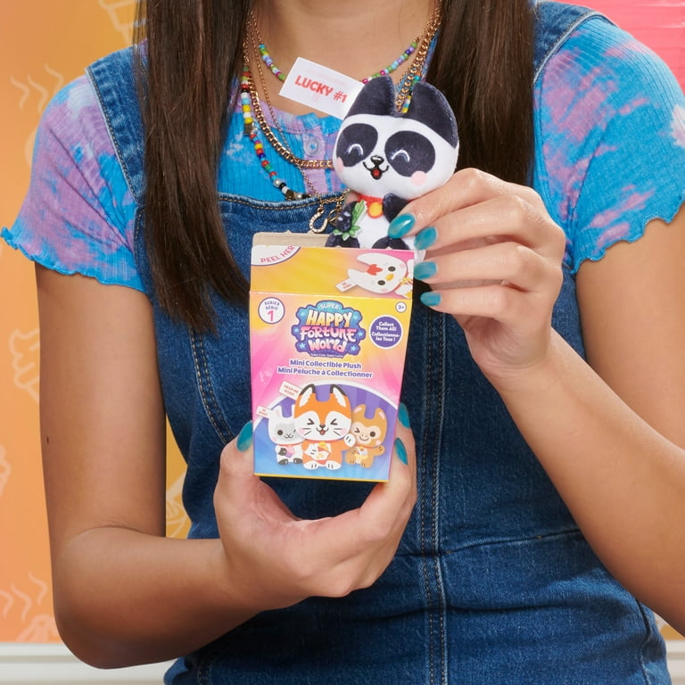 Adorable Super Happy Fortune World Mini Plushies, Collectible Kids