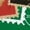 Turf Green, variant on Vintage Christmas Delight Women's T-shirt