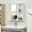 White#9, variant on Living Room Cabinets HOMCOM Retro Wine Cabinet for 6 Bottles, Wine Rack Sideboard Serving Bar with Glass Holders and 1 Drawer, Brown,Metal Cabinets