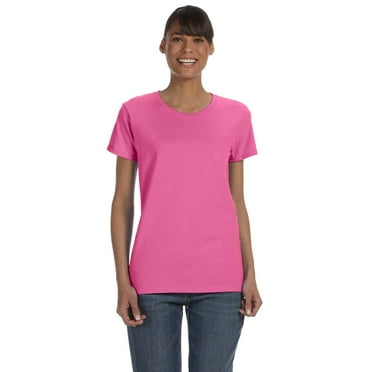 G5000L Gildan Ladies Heavy Cotton 100% Cotton T-Shirt