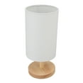 thumbnail image 2 of Lampe de Table, Lampe de Chevet à Base de Bois Plug And Play pour la Maison, 2 of 8