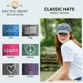 thumbnail image 5 of Pacific Brim Classic Baseball Cap Cotton Adjustable Dad Hat, Heart (Unisex), 5 of 7