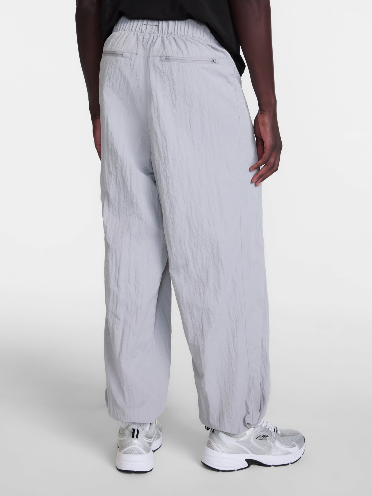 Avia Men's Loose Fit Track Pants with Bungee Cord Hem Adjuster, Sizes XS-3XL