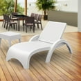 thumbnail image 7 of Compamia Miami Resin Wickerlook Patio Chaise Lounge in White, 7 of 7